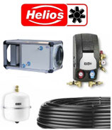 Puits canadien à eau glycolée SEWT 200 - Helios ventilation