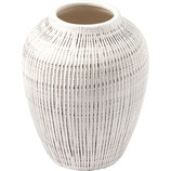 Vase Flute off white medium(Vorbestellung ab KW7 2024)