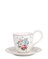 Cup&Saucer Clara white(Vorbestellung ab August 2026)