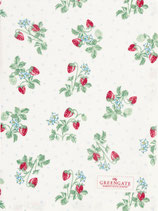 Teatowel Berry white