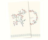 Napkin Winter Berries