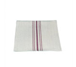 Tischset Jute rot