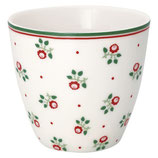 Latte Cup &Small plate Abi petit white