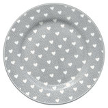 Plate Penny grey