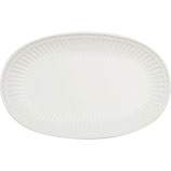 Biskuit Plate oval Alice white