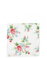 Napkin with lace Alma white