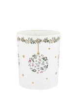 Candleholder Joelle white medium(Vorbestellung August 2026)