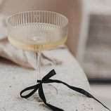 Champagnerglas Herz Eulenschnitt