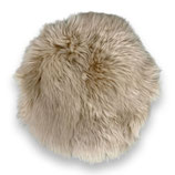 Seat Cushion Sheepskin whitw pepper