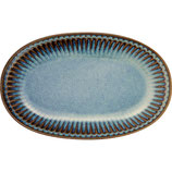 Biscuit Plate Alice oyster blue