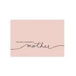 Postkarte "you are a wonderful mother"