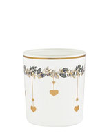 Candleholder Philippa white small(Vorbestellung August 2026)