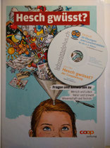 Buch "Hesch gwüsst?“ und die Arbeitsblätter auf einer CD