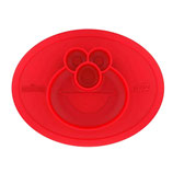 ezpz Happy Mat - MINI MAT Elmo Sesamstrasse rot