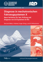 Diagnose in mechatronischen Fahrzeugsystemen X