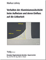 Verhalten der Aluminiumoxidschicht beim Aufheizen und deren Einfluss auf die Lötbarkeit