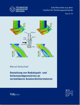 18: Gestaltung von Radialspalt- und Seitenwandgeometrien an verstellbaren Axialverdichterstatoren