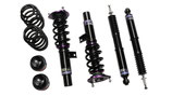 D2 Racing Gewindefahrwerk Street passend für VW Scirocco MK 3 Coupe 50mm 08-17 Coilover Suspension