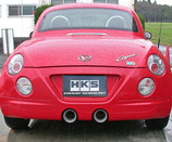 HKS Legamax Sport Auspuff passend für Daihatsu Copen Sportauspuff Edelstahl Abgasanlage Exhaust