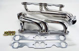 Abgaskrümmer passend für Chevy GMC 5.0L 5.7L 305 350 V8 Edelstahl Fächerkrümmer Auspuff Krümmer 88-97 Exhaust Manifold