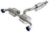HKS Super Turbo Muffler passend für Toyota Yaris GR 4BA-GXPA16 Sportauspuff Edelstahl Abgasanlage Exhaust mit EG-Genehmigung
