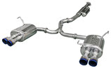 HKS Super Turbo Muffler passend für Subaru Impreza WRX STI CBA-GVB 10-14 Sportauspuff Edelstahl Abgasanlage Exhaust