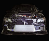 Ladeluftkühler HKS S-Type passend für Subaru Impreza WRX STi New Age GDB Intercooler Set FMIC Kit