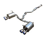 Invidia Q300 Auspuff passend für Subaru Impreza GR/GV/VA WRX STI Limousine 2011+ Sportauspuff Edelstahl Abgasanlage Exhaust Catback