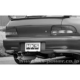 HKS Silent Hi-Power Catback Auspuff passend für Subaru Impreza GC8 EJ20 92-00 Sportauspuff Edelstahl Abgasanlage Exhaust