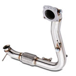 Downpipe passend für Ford Fiesta MK8 Ecoboost Zetec S 2017-2018 Katersatz Edelstahl Hosenrohr Decat