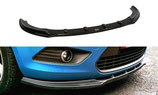 Cup Spoilerlippe Front Ansatz passend für FORD FOCUS II Facelift Carbon Look