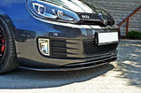 Cup Spoilerlippe Front Ansatz V.2 passend für VW GOLF 6 GTI Carbon Look