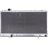 Aluminium Wasserkühler passend für Mitsubishi FTO 1.8L 2.0L Racing + 30% Kühlkapazität 50MM