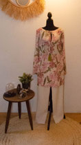 Blouse tunique - col bateau
