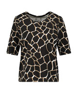 T-shirt Dierenprint 3/4 arm