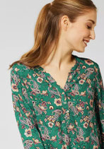 Blouse met paisley print, laatste maat M