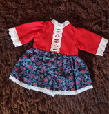 Puppenkleid Heidi Gr. 28/32
