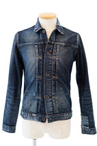 CROW DENIM JACKET Heritage Wash 01