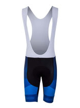 Verge Sport Herren Core Hose mit Trägern "Blue Edition" kurz
