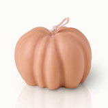 Kürbiskerze apricot