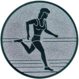 Emblem Leichtathletik Läuferin