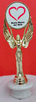 Muttertags Pokal in Gold