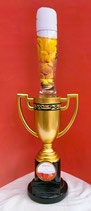 Party Time Beerpong Bierpong Pokal gold Exklusiv Henkelpokal mit Gravur Sieger