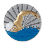 Emblem Schwimmen 3D Resin 70mm