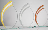 Gold Silber Bronze Glas Serie