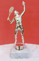 Pokal Große Tennis Figur inkl. Gravur