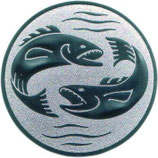 Emblem Angeln Fische