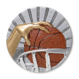 Emblem Basketball 3D Resin 70mm