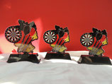 3er Serie Pokale E-Dart Acryl GERMANY Pokal Darts NJ03