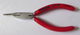 Knipex Flachrundzange mit Schneide 140 mm